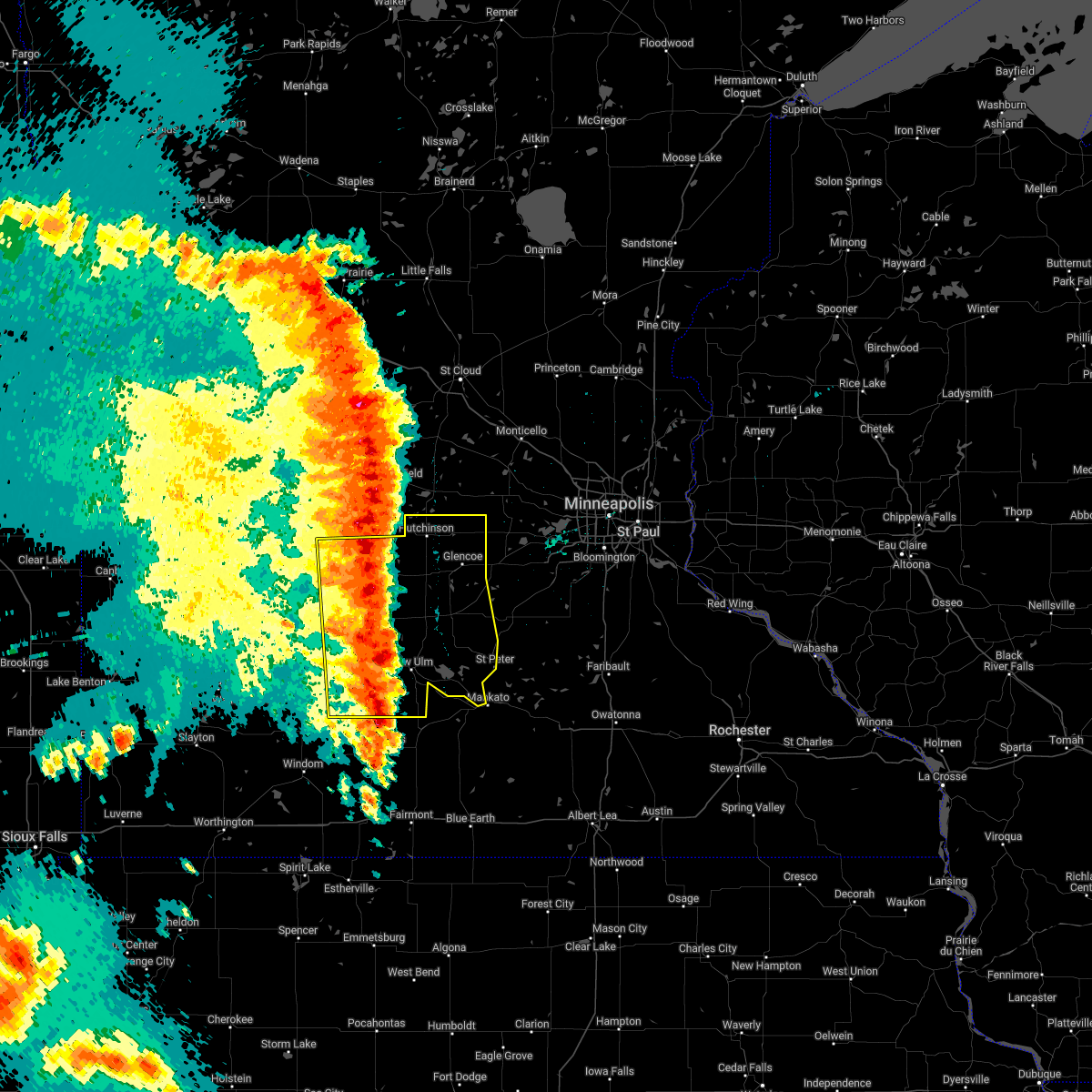 Interactive Hail Maps Hail Map for Lester Prairie, MN
