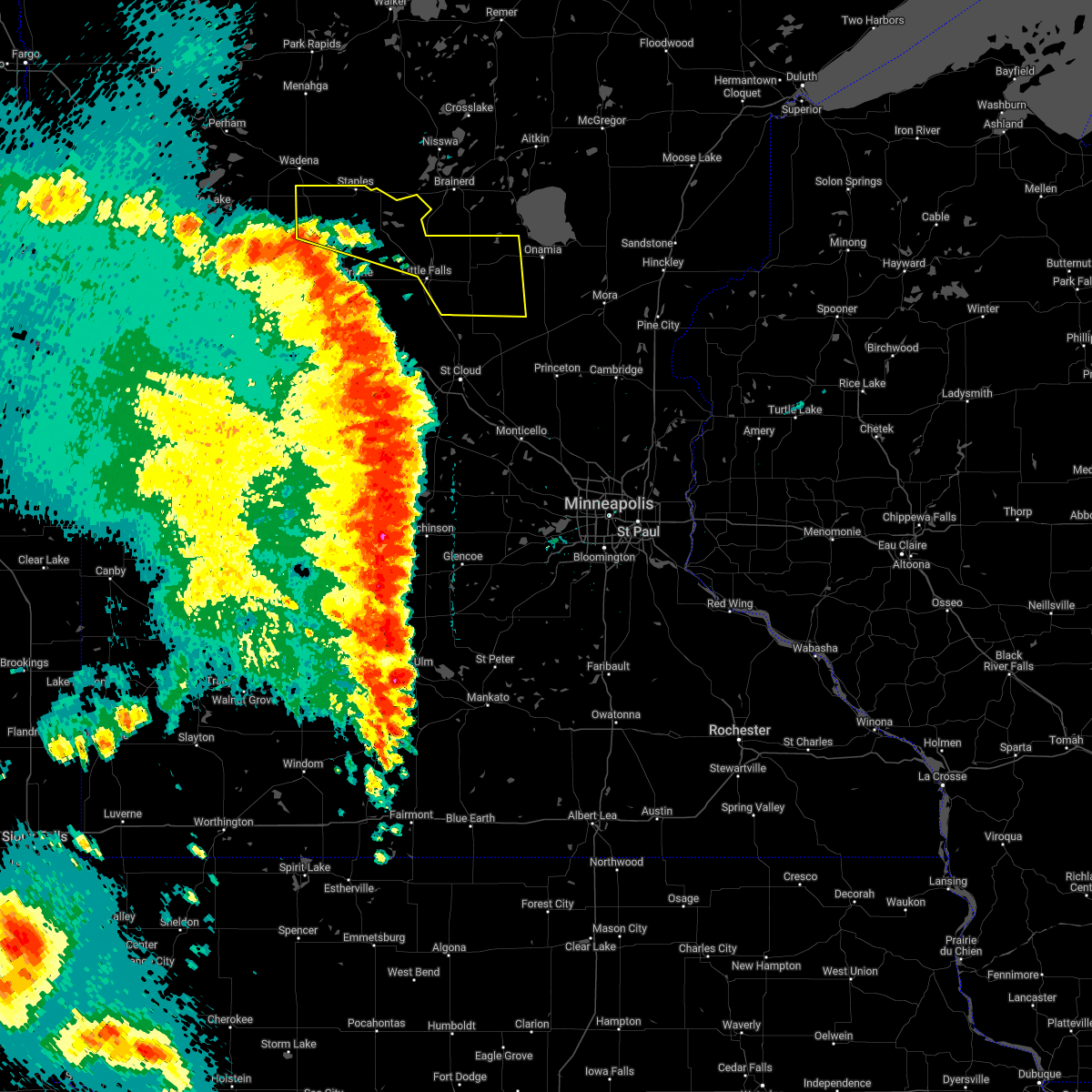 Interactive Hail Maps Hail Map for Royalton, MN