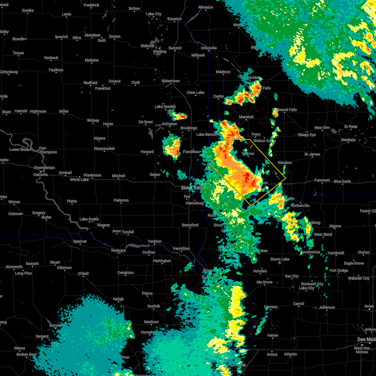 Interactive Hail Maps Hail Map for Edgerton, MN