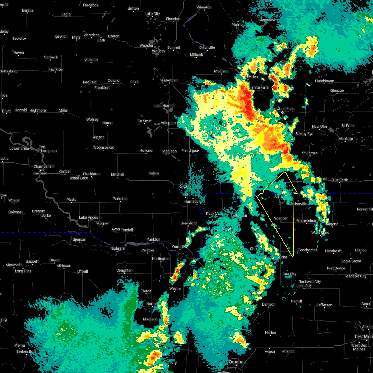 Interactive Hail Maps Hail Map for Terril, IA