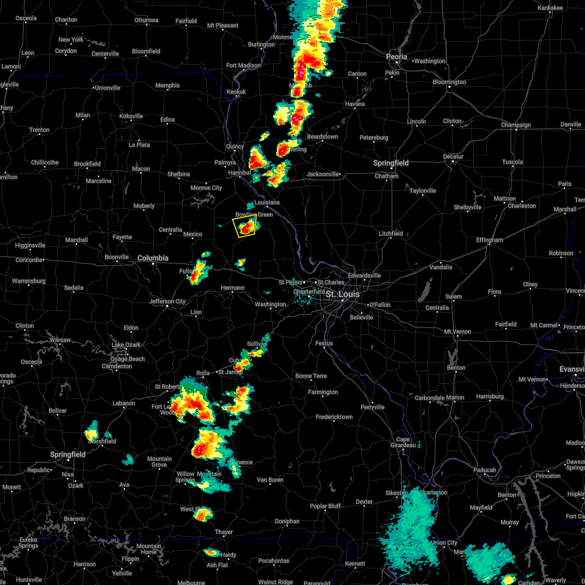 Interactive Hail Maps Hail Map for Curryville, MO