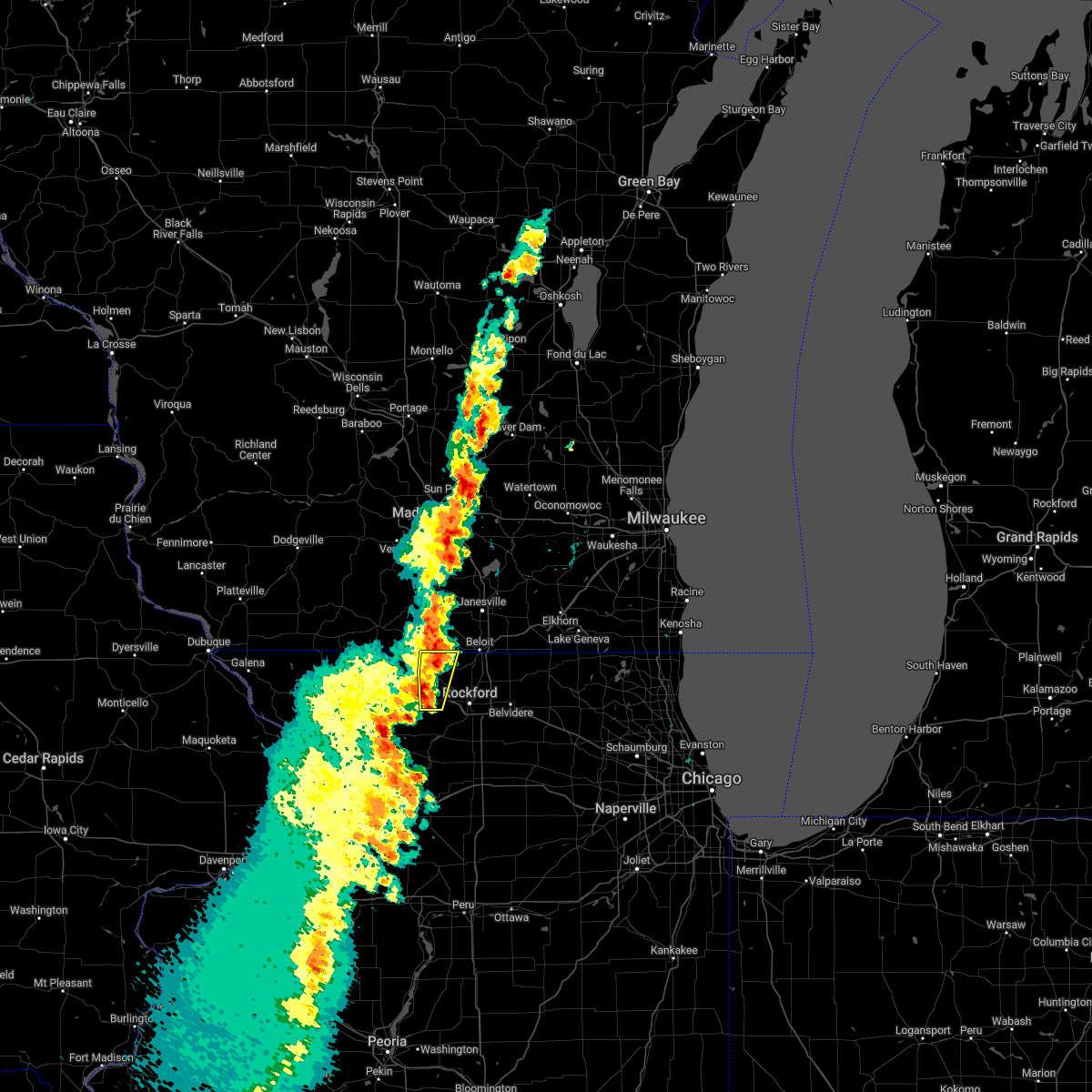 Interactive Hail Maps Hail Map for Durand, IL