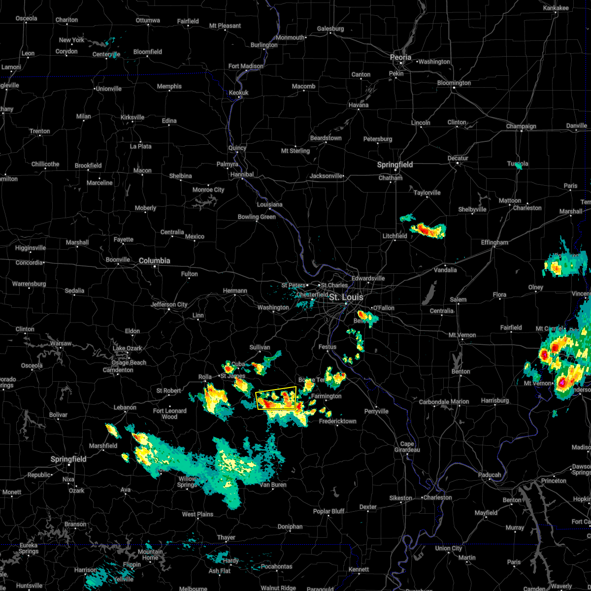 Interactive Hail Maps Hail Map for Viburnum, MO