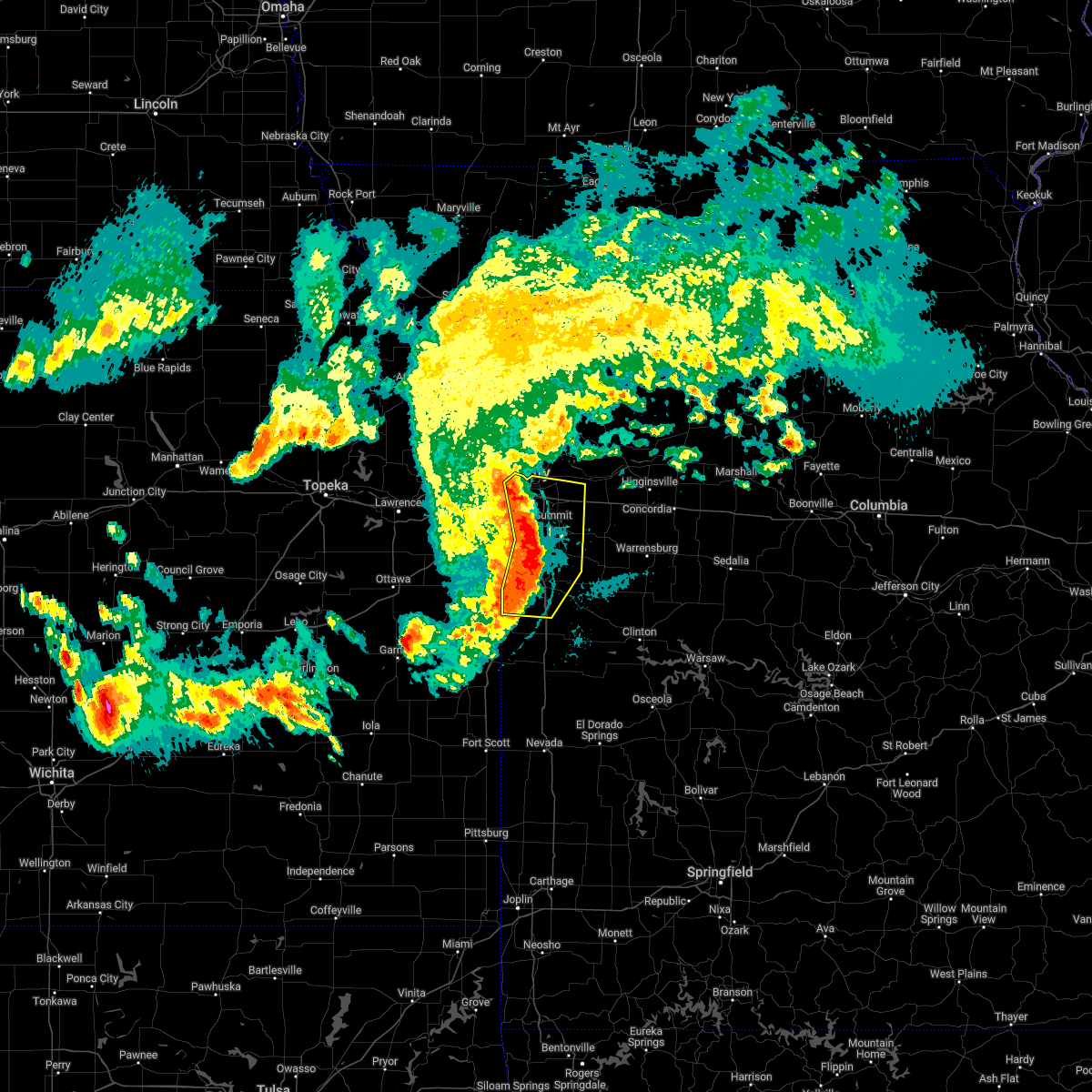 Interactive Hail Maps Hail Map for Kansas City, MO