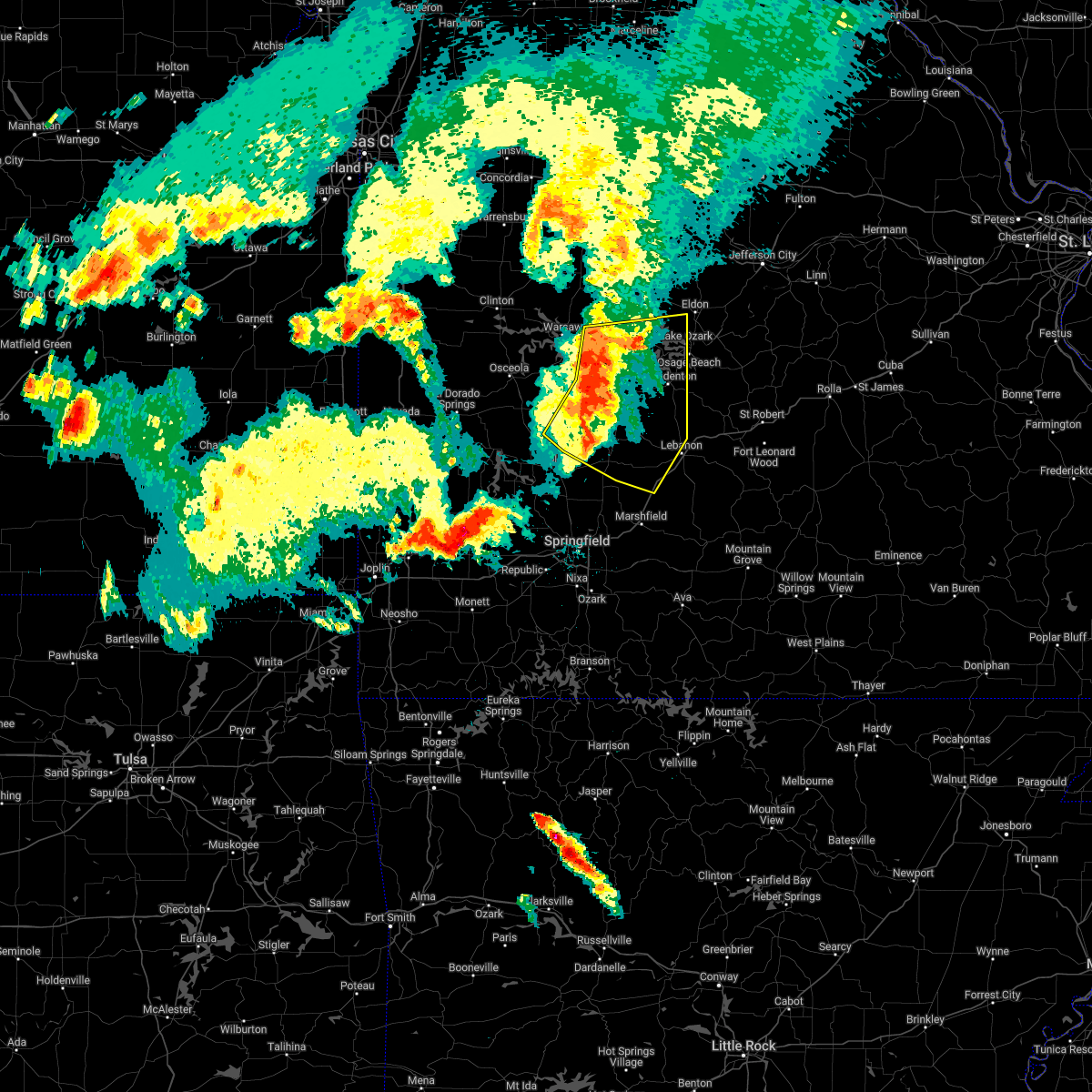 Interactive Hail Maps Hail Map for Climax Springs, MO