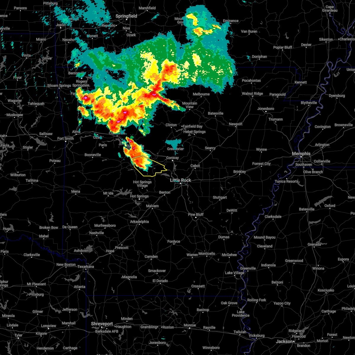 Interactive Hail Maps Hail Map for Perryville, AR
