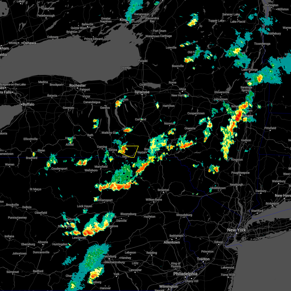 Interactive Hail Maps Hail Map for Nichols, NY