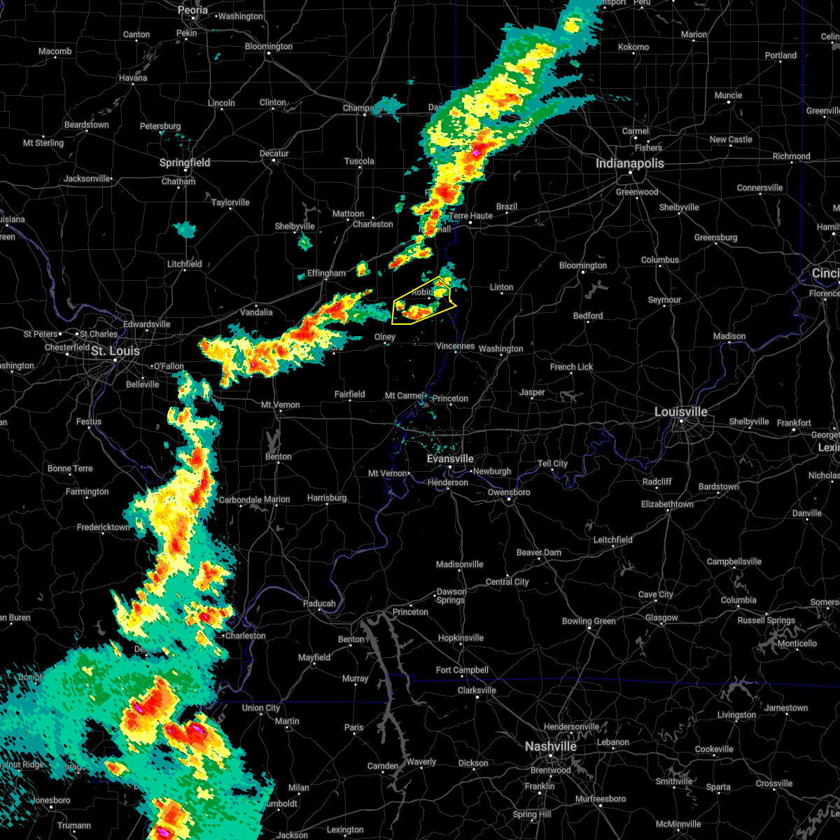 Interactive Hail Maps Hail Map for Oblong, IL