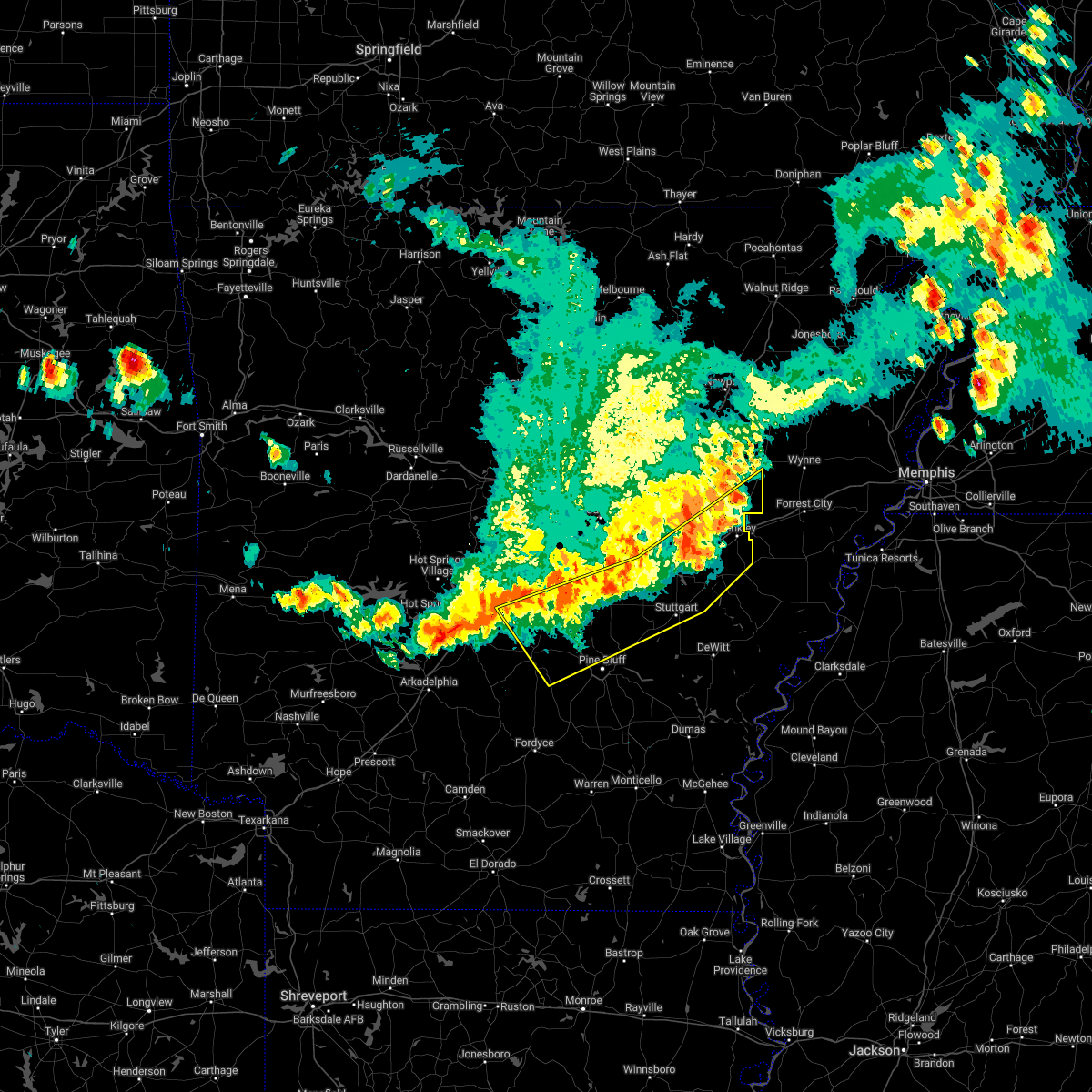 Interactive Hail Maps Hail Map for Brinkley, AR