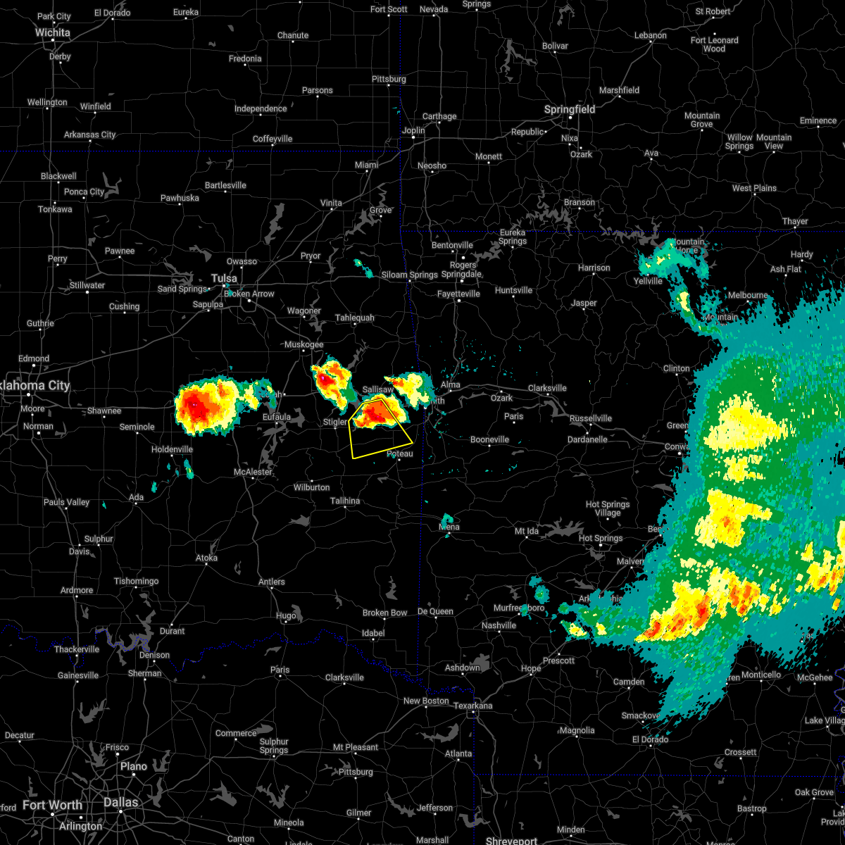 Interactive Hail Maps Hail Map for Spiro, OK
