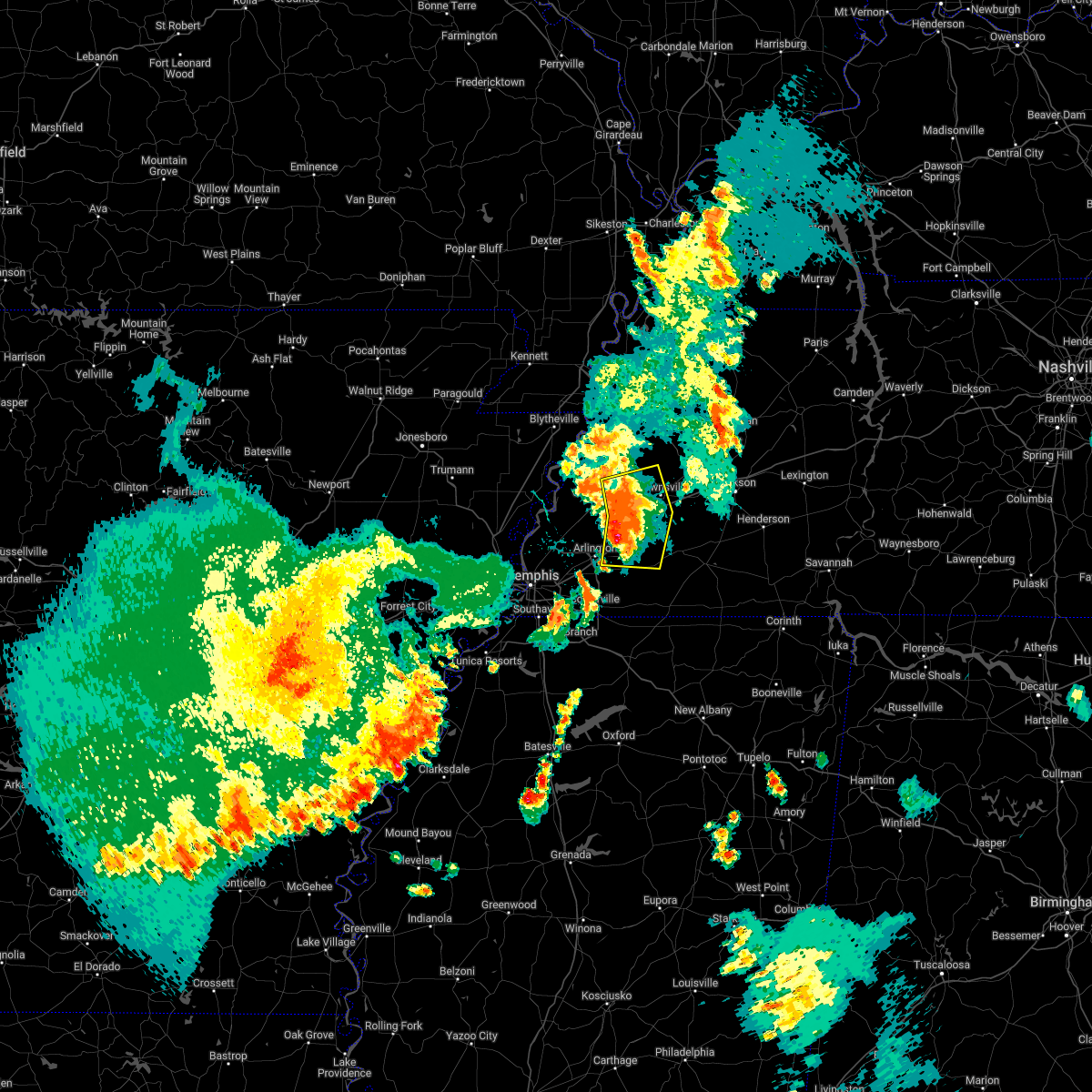 Interactive Hail Maps Hail Map for Covington, TN
