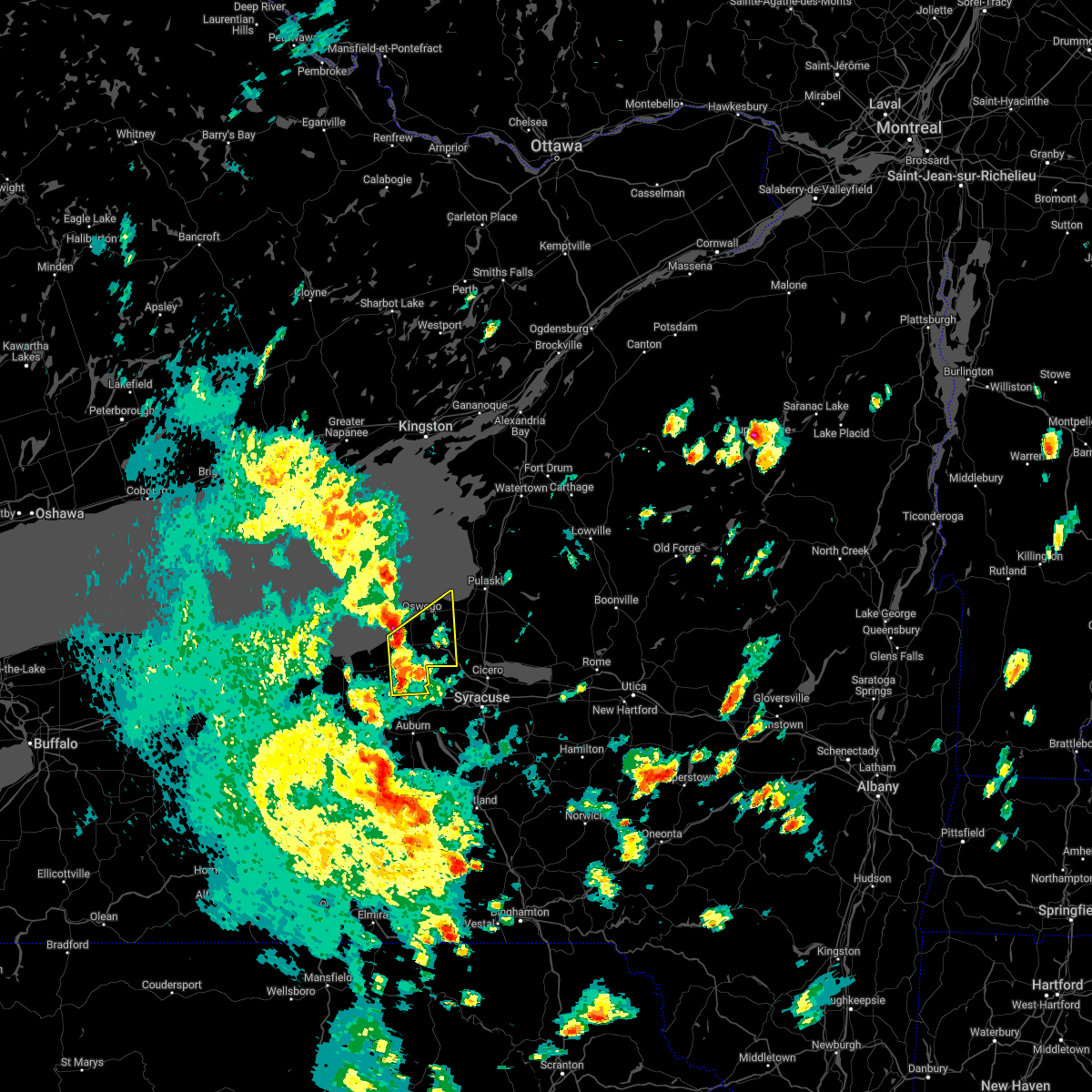 Interactive Hail Maps Hail Map for Oswego, NY