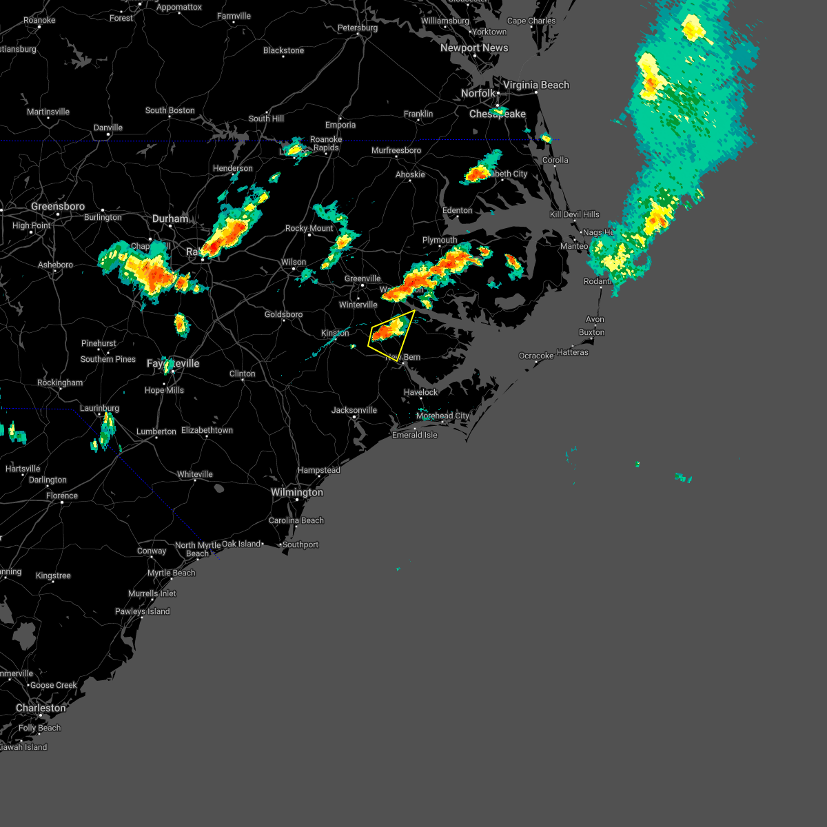 Interactive Hail Maps Hail Map for Vanceboro, NC