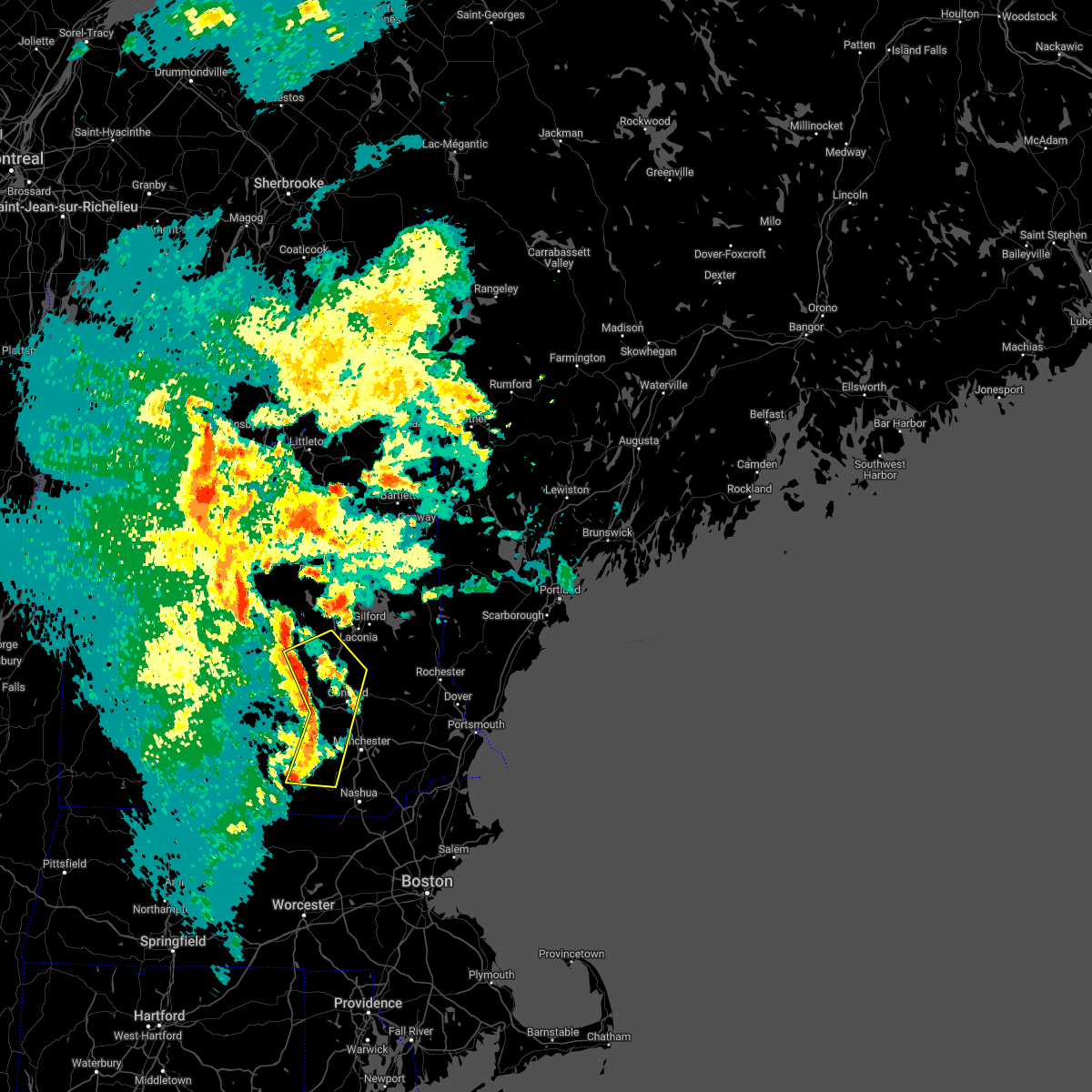 Interactive Hail Maps Hail Map for Loudon, NH