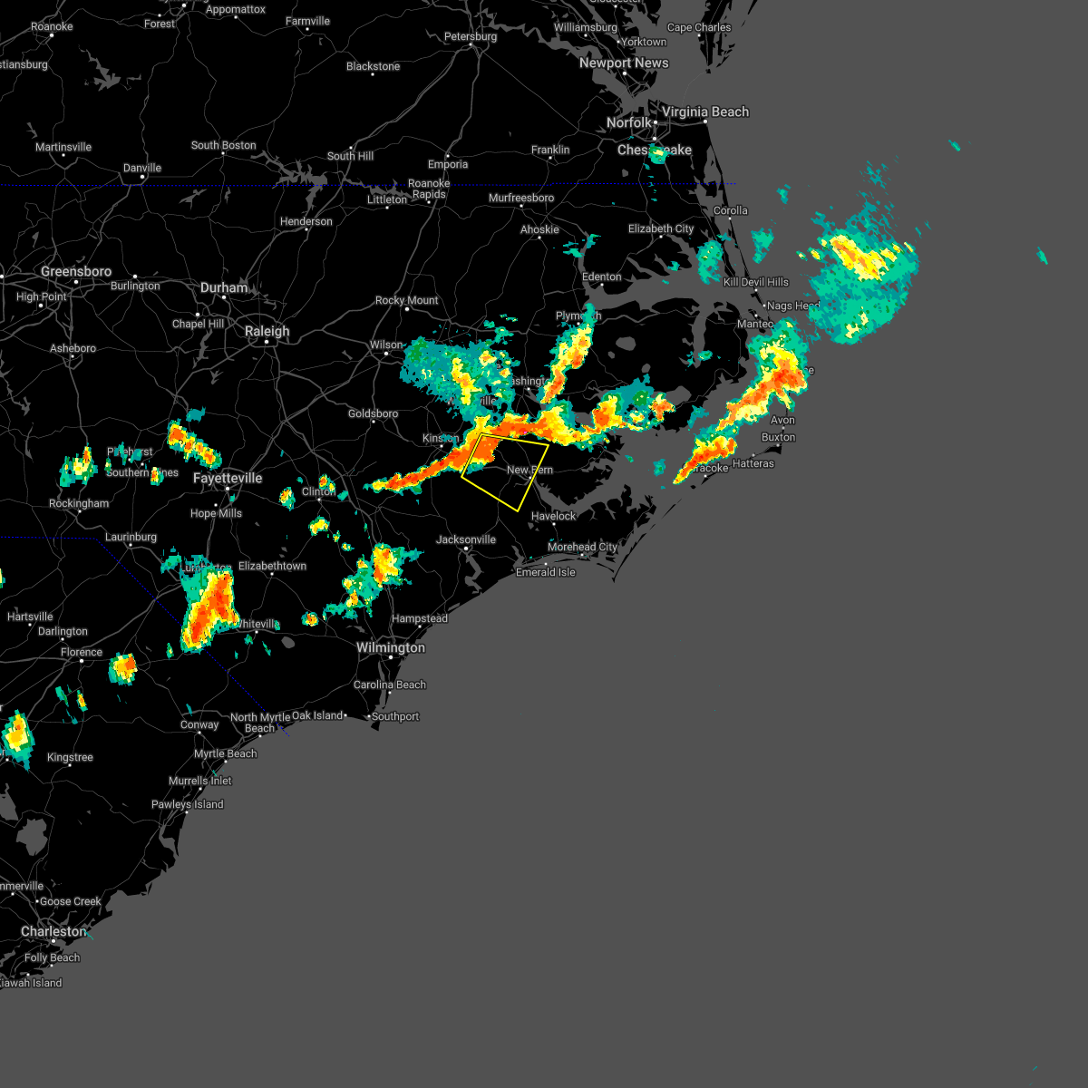 Interactive Hail Maps Hail Map for Vanceboro, NC