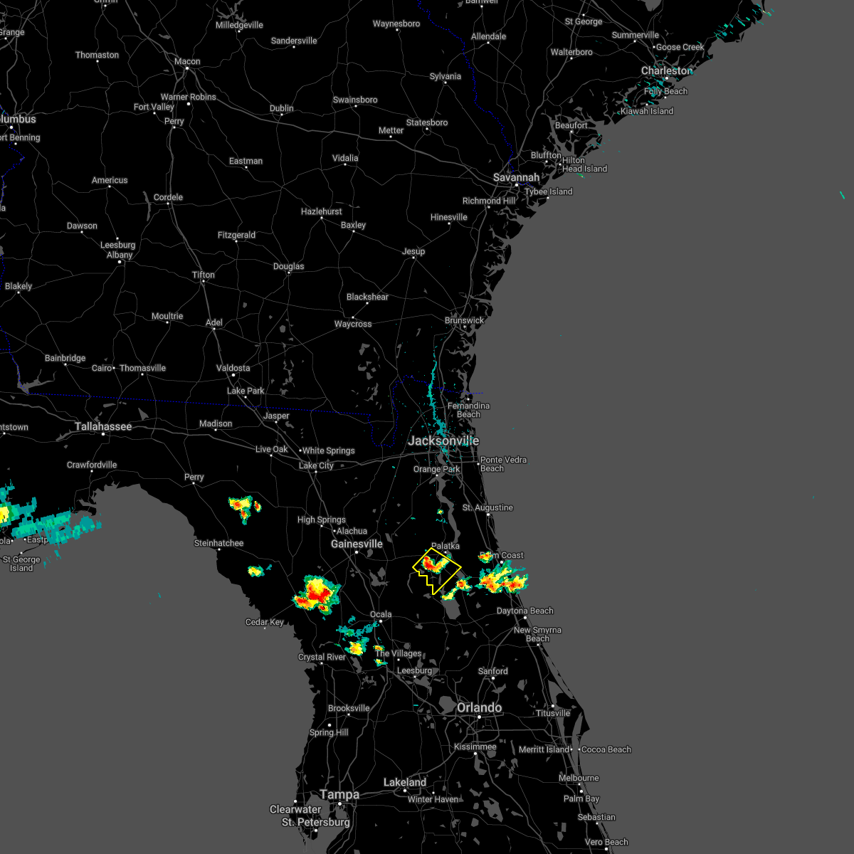 Hail Map for Palatka, FL Interactive Hail Maps