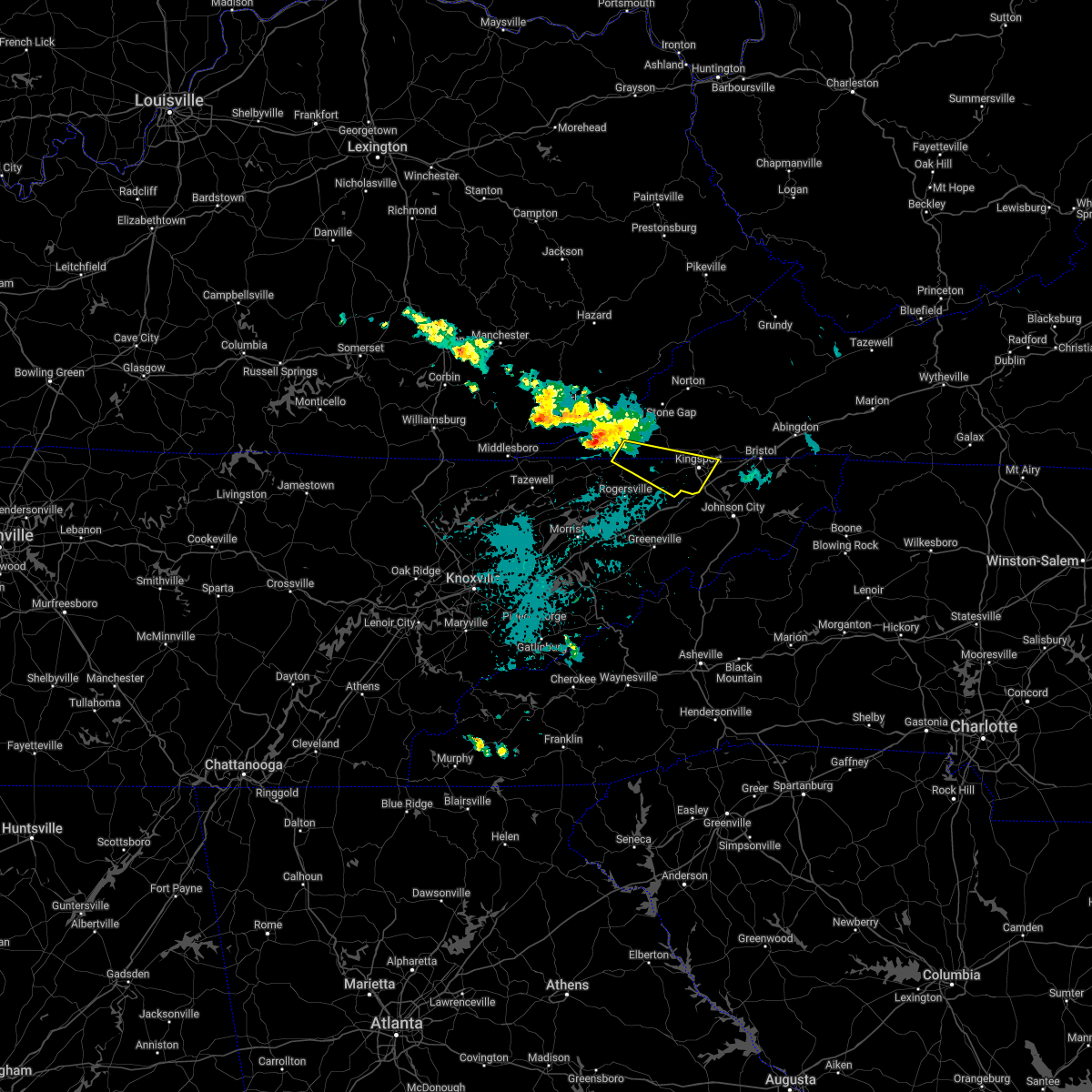 Interactive Hail Maps Hail Map for er City, VA