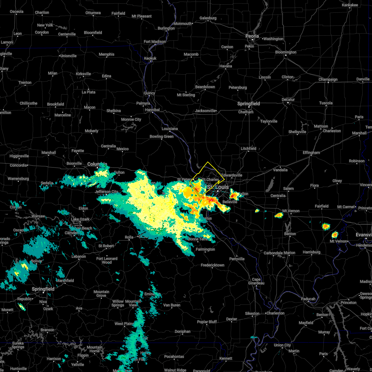 Interactive Hail Maps Hail Map for St. Louis, MO