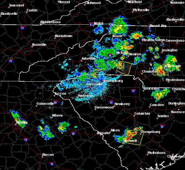 Interactive Hail Maps Hail Map for Cherryville, NC