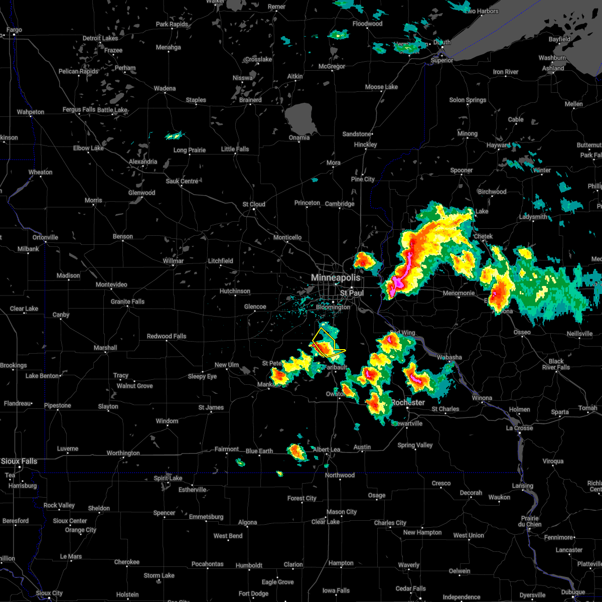 Interactive Hail Maps Hail Map for Lonsdale, MN