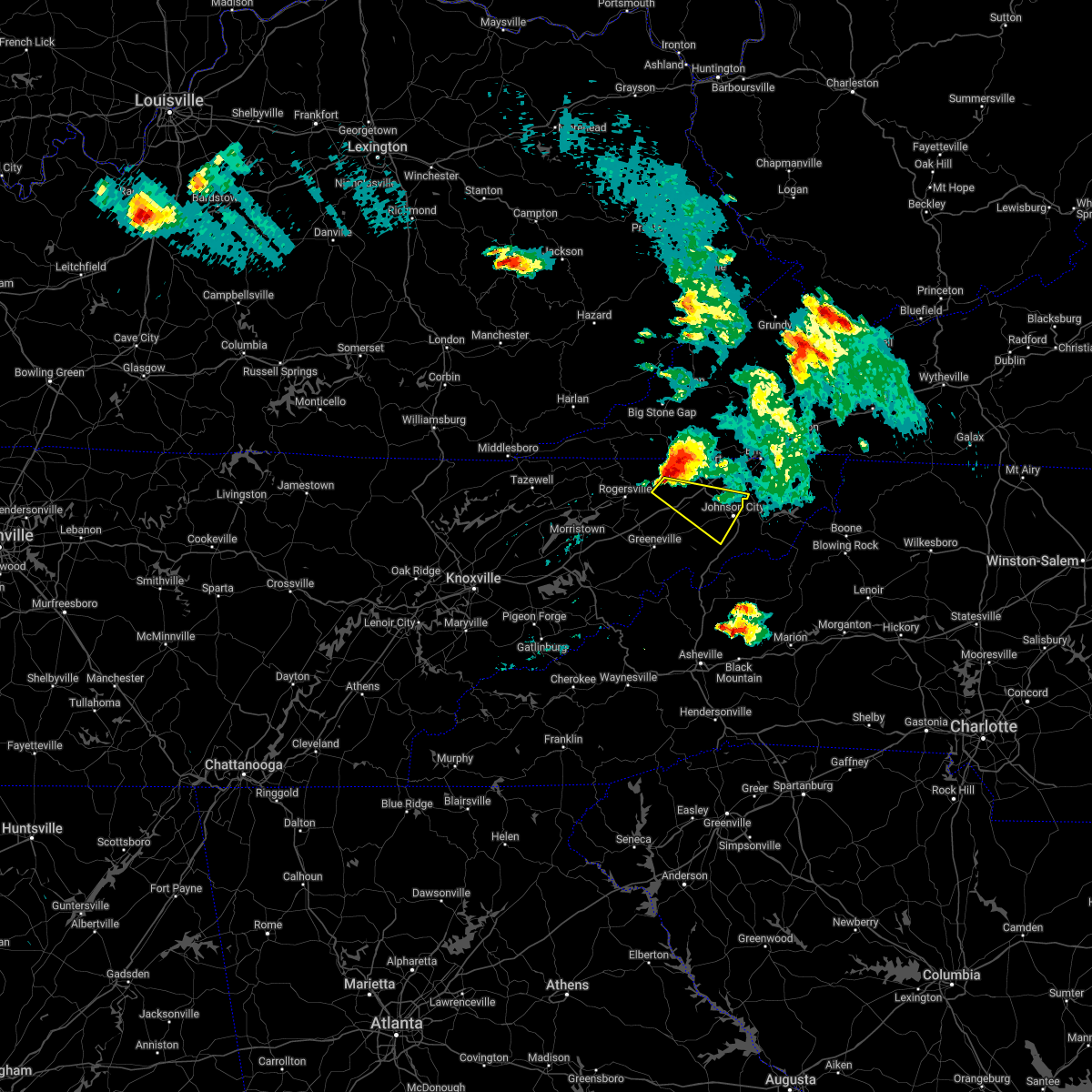 Interactive Hail Maps Hail Map for Church Hill, TN