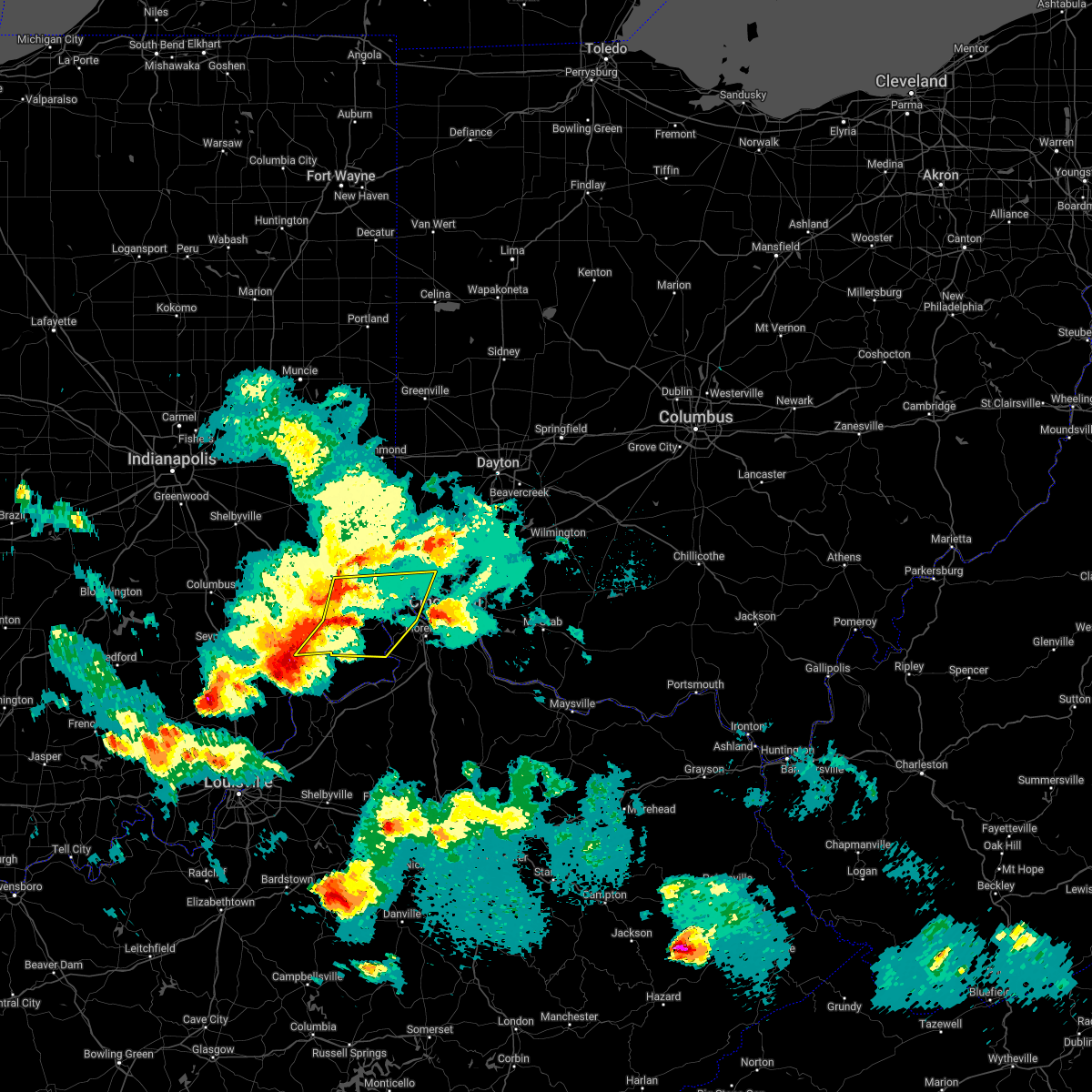 Interactive Hail Maps Hail Map for Moores Hill, IN