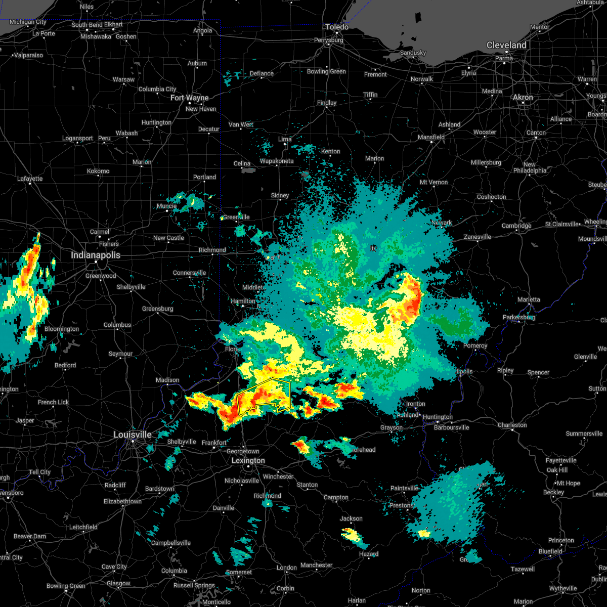 Interactive Hail Maps Hail Map for Falmouth, KY