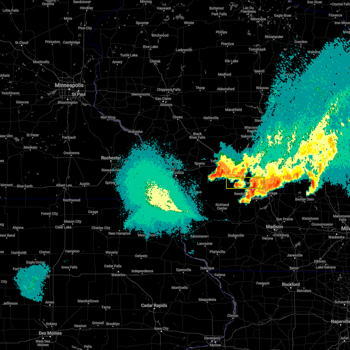 Interactive Hail Maps Hail Map for Elroy, WI