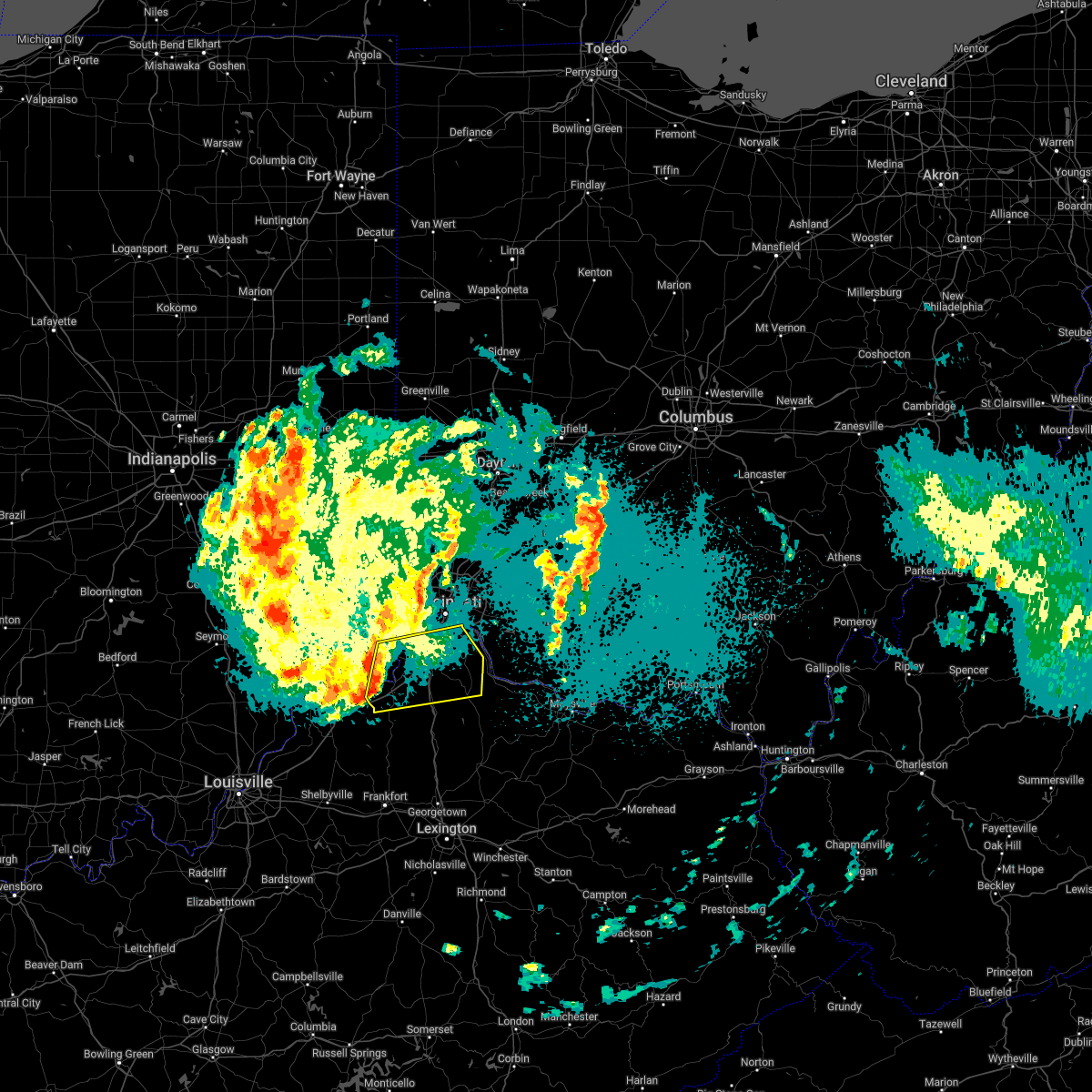 Interactive Hail Maps Hail Map for Dry Ridge, KY