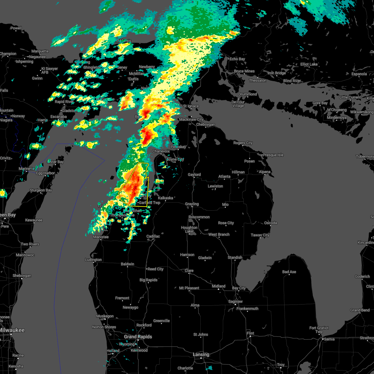 Interactive Hail Maps Hail Map for Lake Ann, MI
