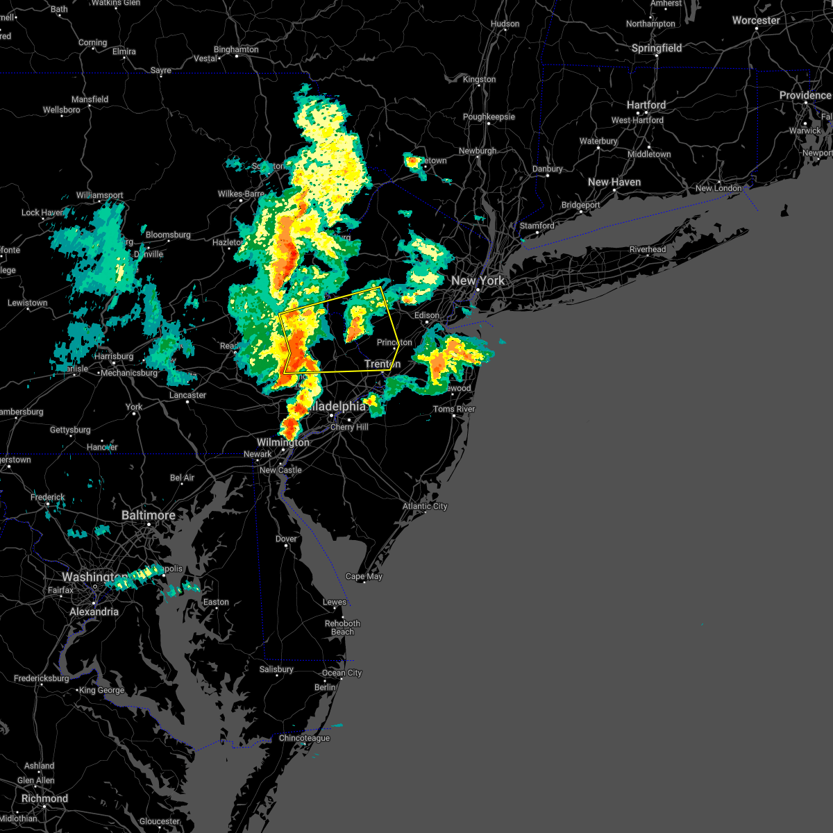 Interactive Hail Maps Hail Map for Schwenksville, PA