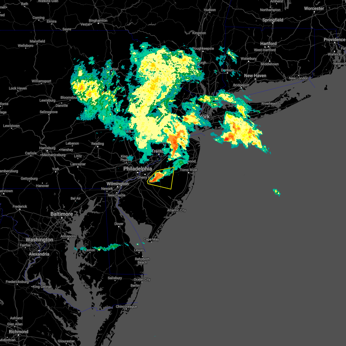 Interactive Hail Maps Hail Map for Clementon, NJ