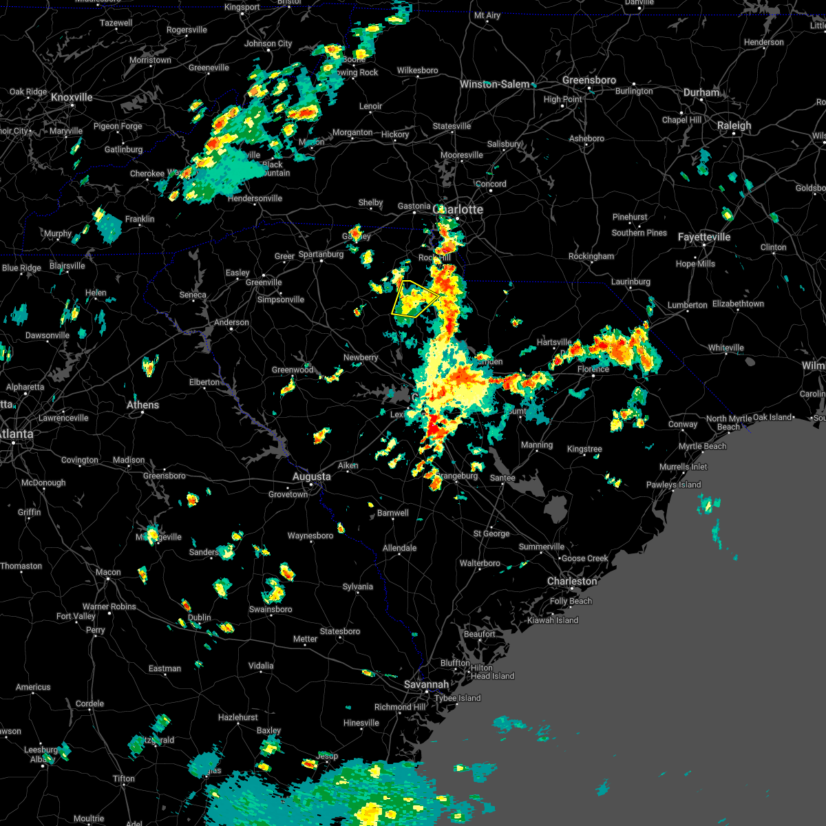 Interactive Hail Maps Hail Map for Richburg, SC