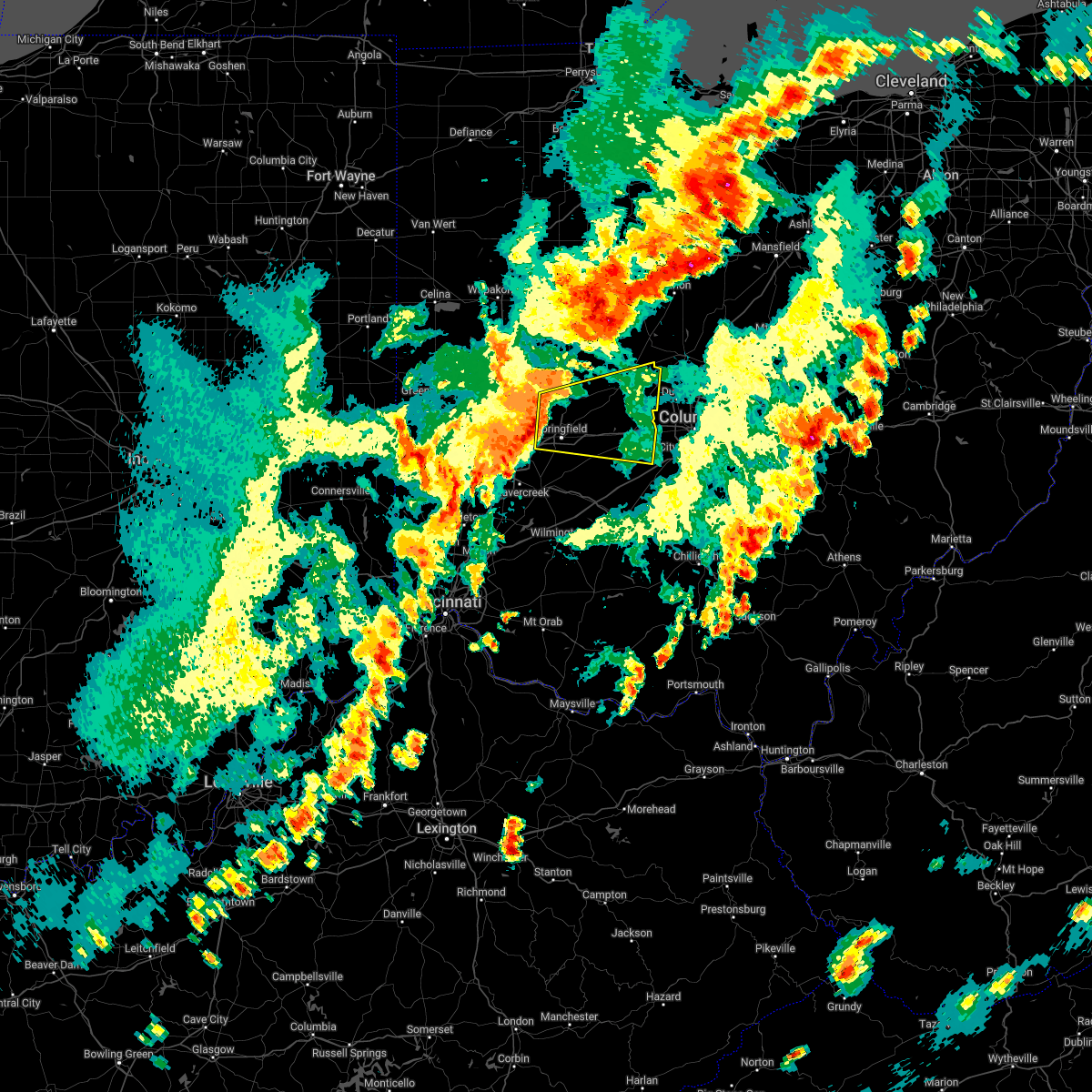 Interactive Hail Maps Hail Map for Plain City, OH