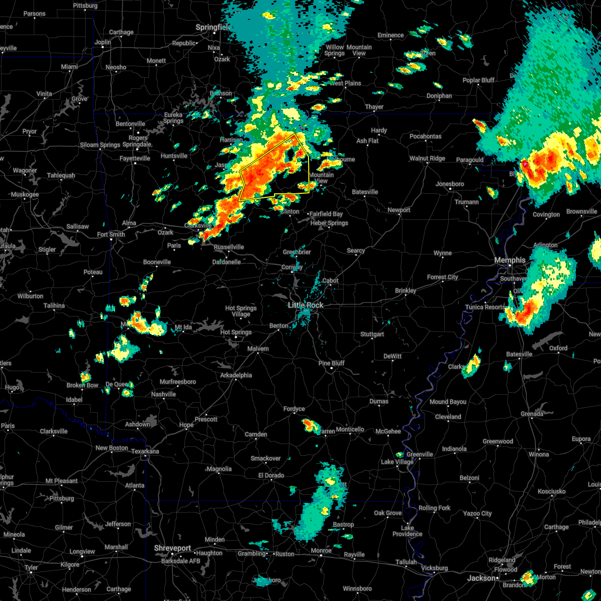 Interactive Hail Maps Hail Map for Gilbert, AR