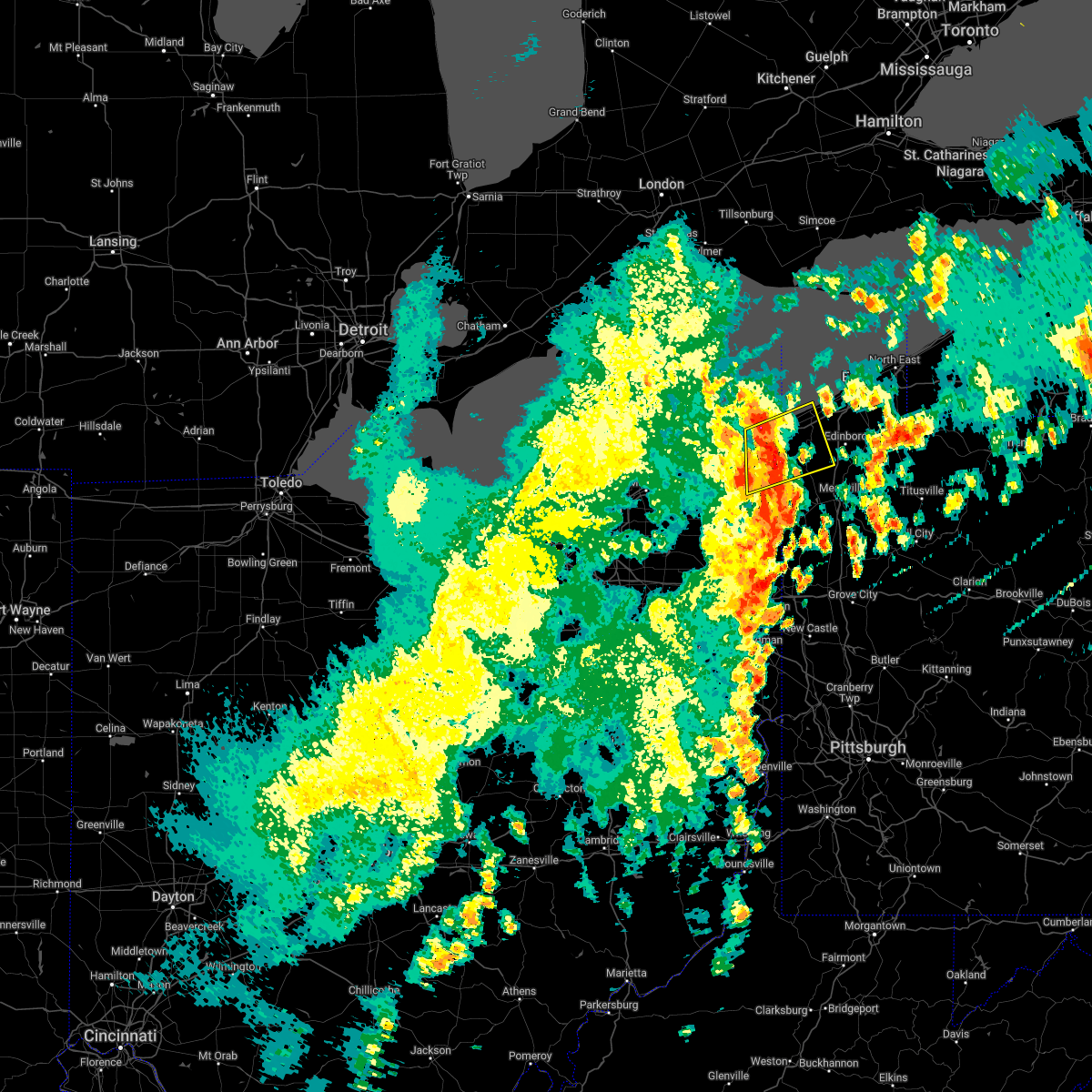 Interactive Hail Maps Hail Map for Girard, PA