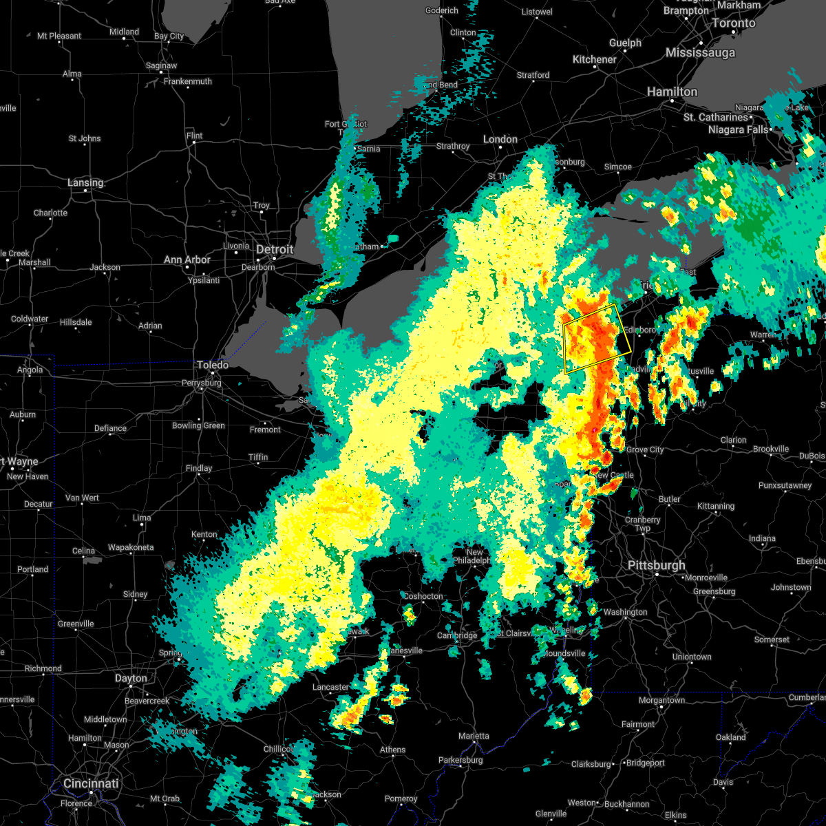 Interactive Hail Maps Hail Map for Girard, PA