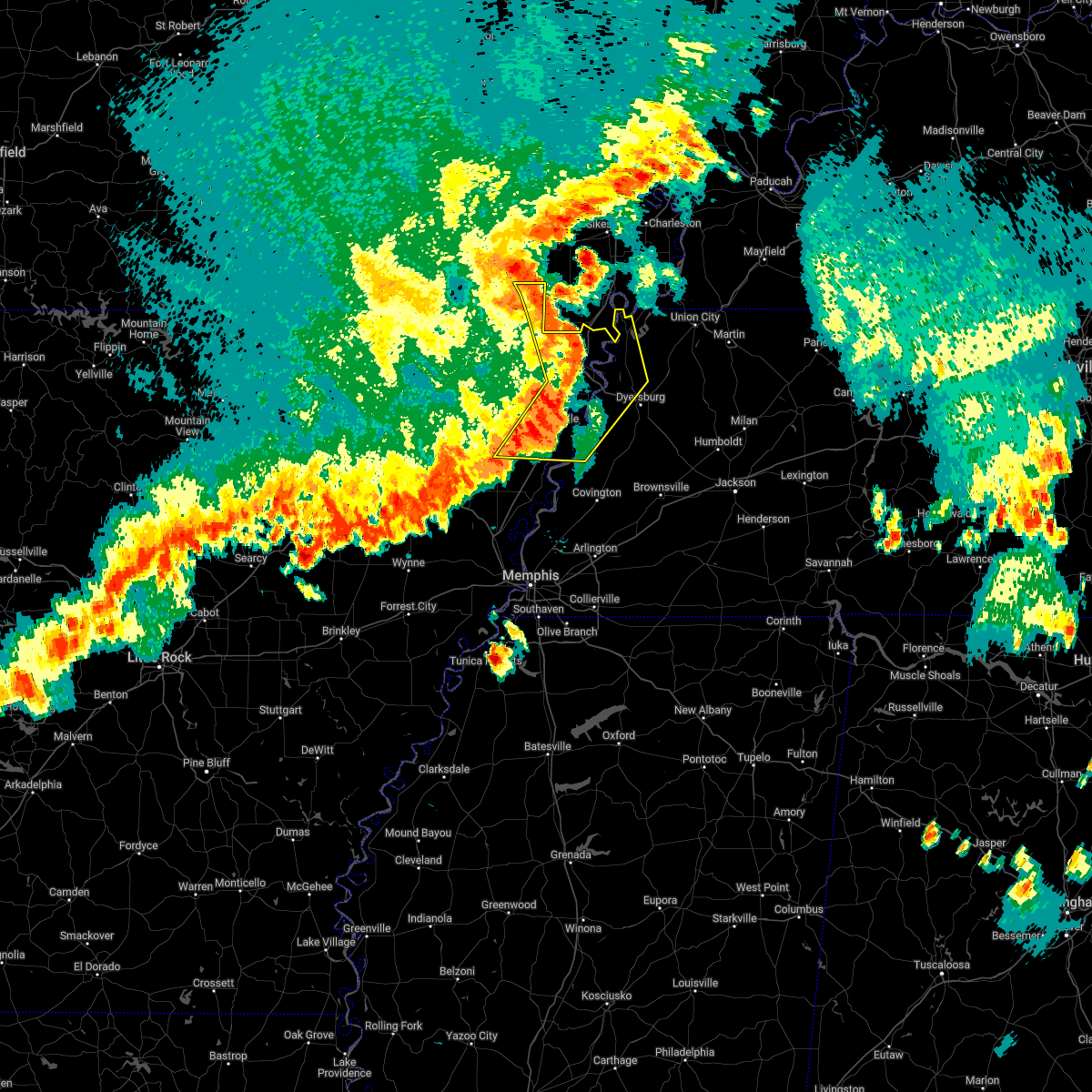 Interactive Hail Maps Hail Map for Ridgely, TN