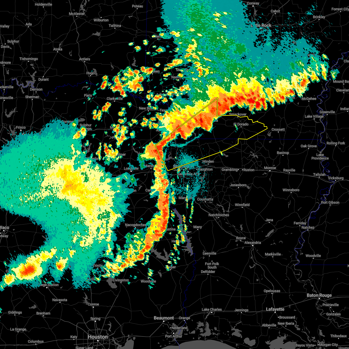 Interactive Hail Maps Hail Map for Shreveport, LA