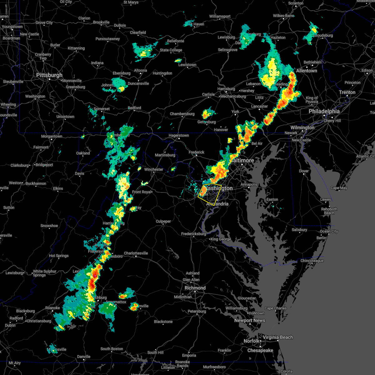 Interactive Hail Maps Hail Map for Fairfax, VA