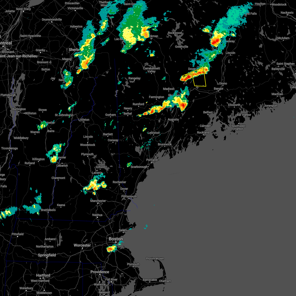 Interactive Hail Maps Hail Map for Dexter, ME