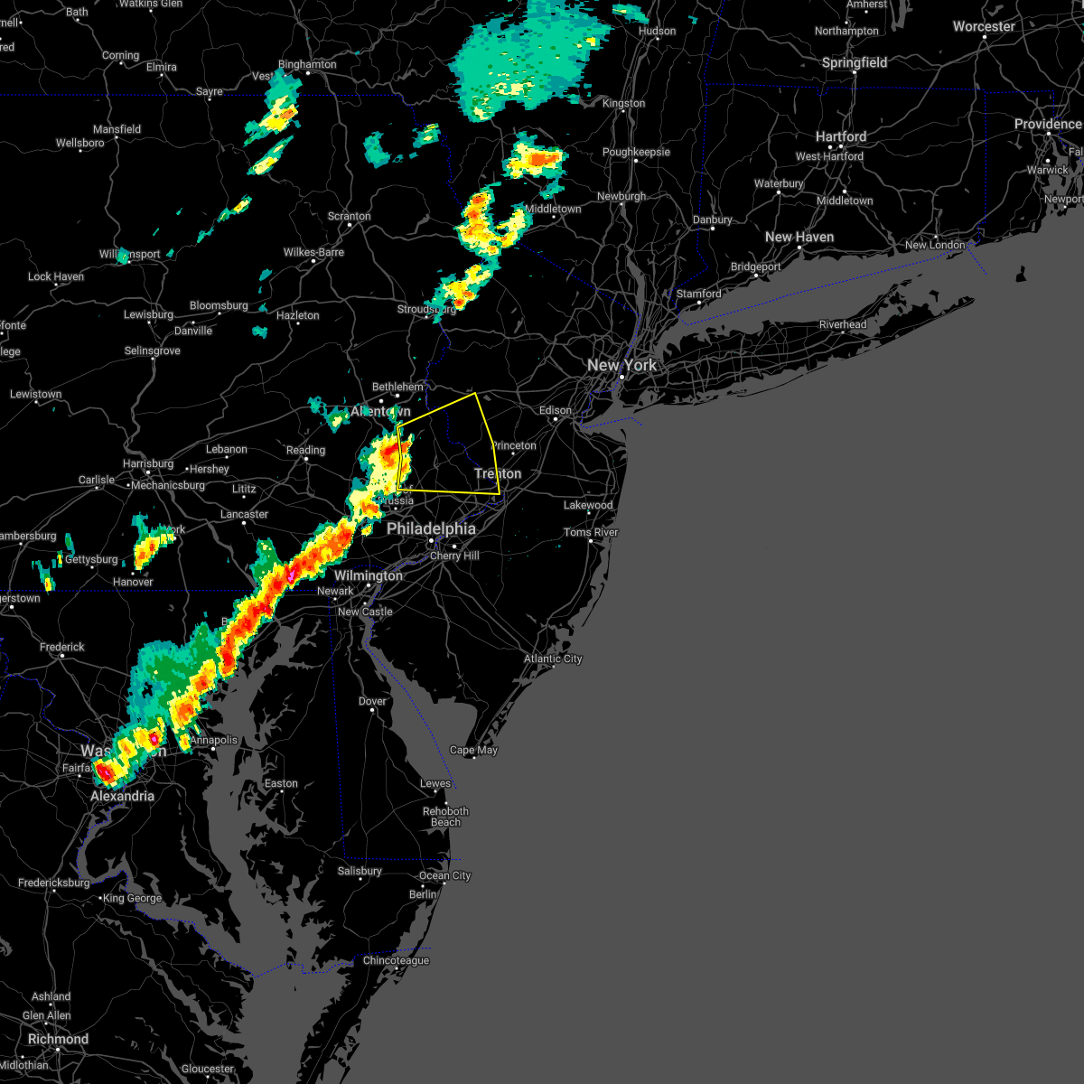 Interactive Hail Maps Hail Map for Lansdale, PA