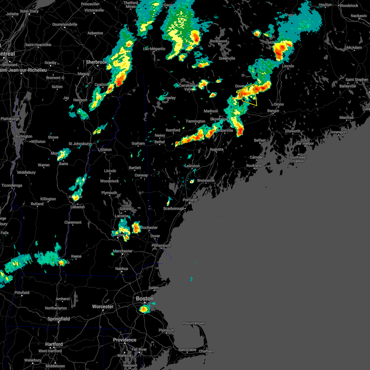 Interactive Hail Maps Hail Map for Dexter, ME