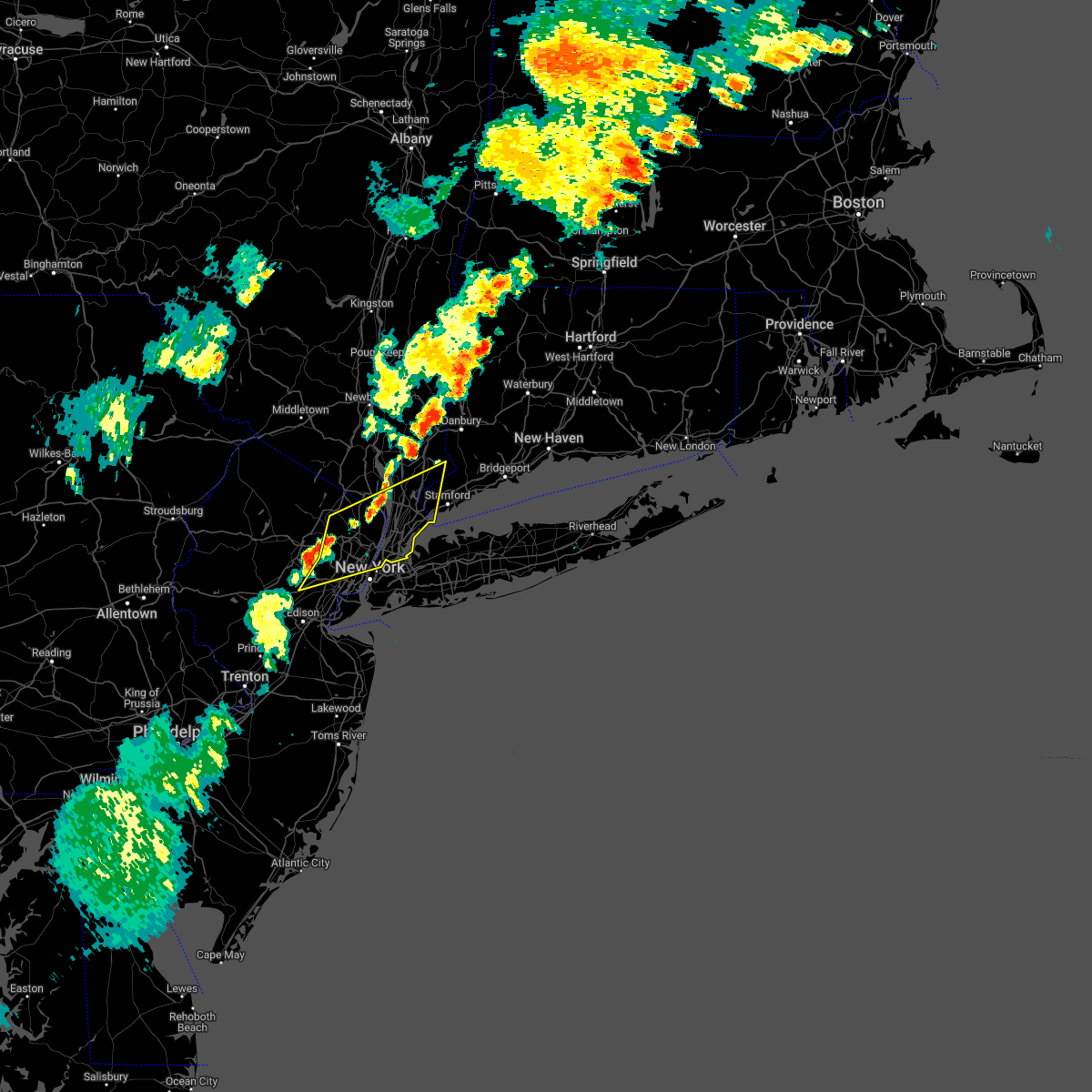 Interactive Hail Maps Hail Map for Jersey City, NJ