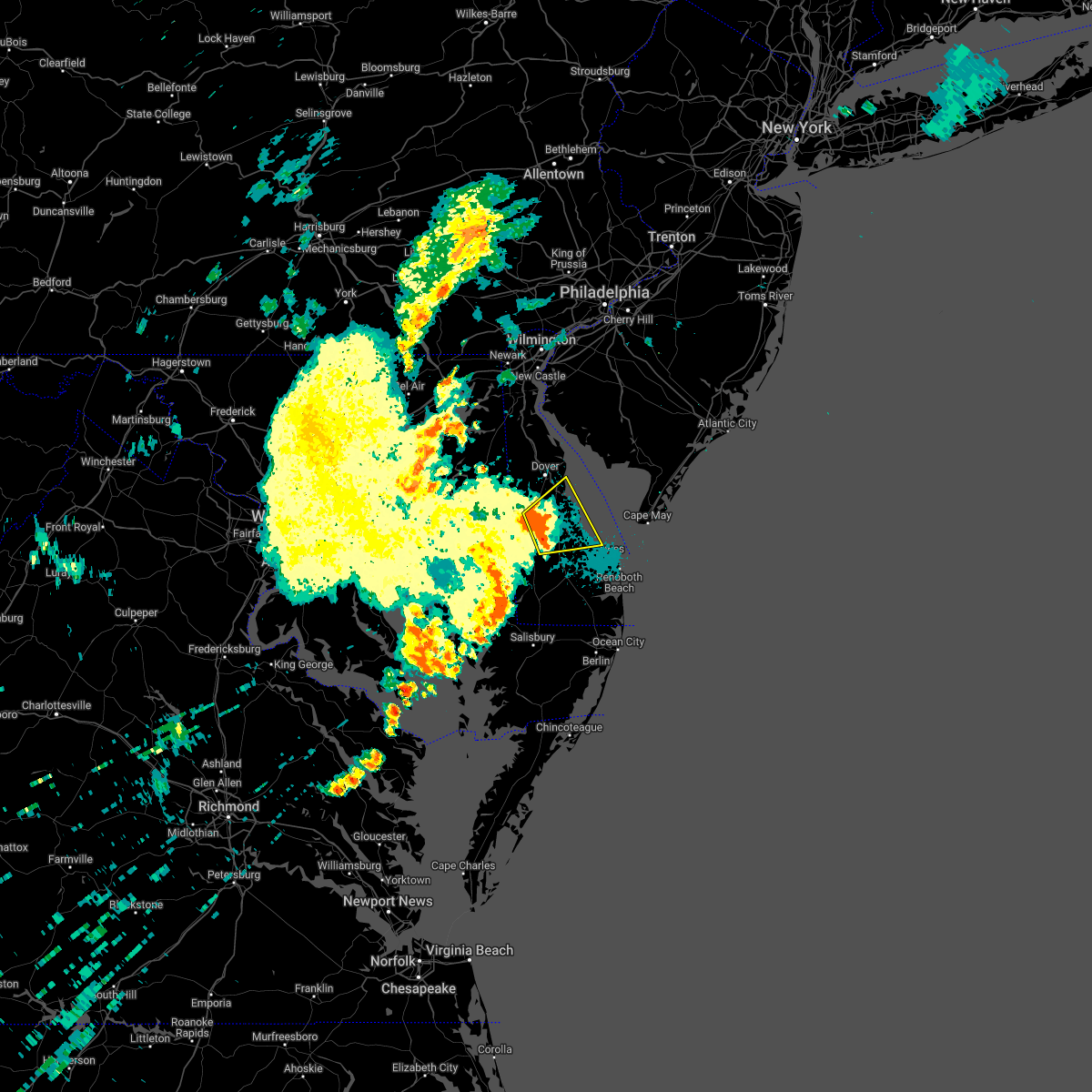 Interactive Hail Maps Hail Map for Magnolia, DE