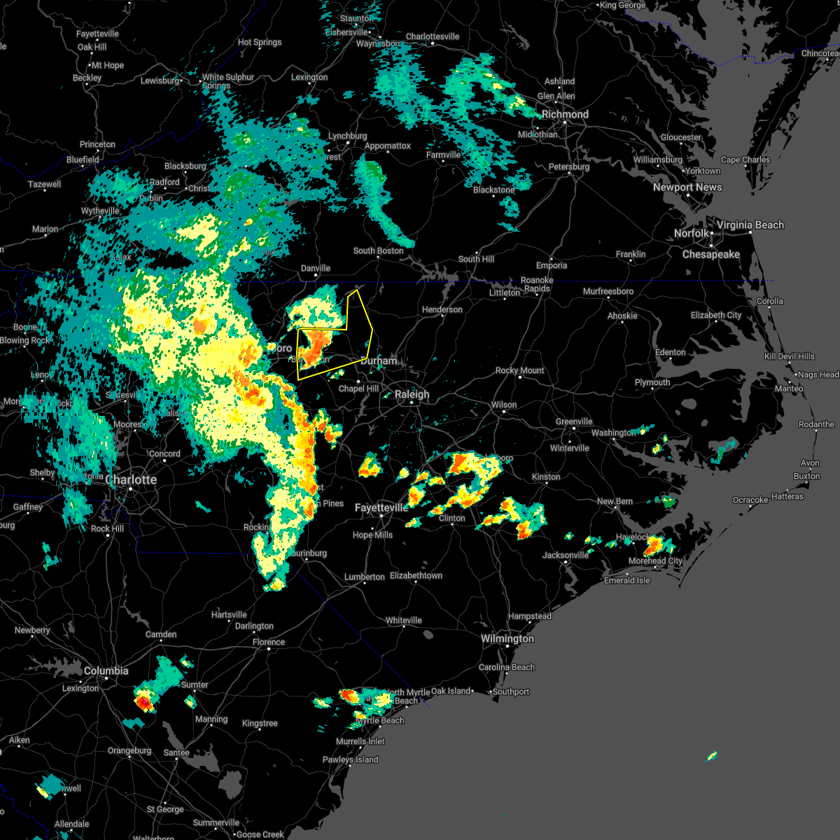 Interactive Hail Maps Hail Map for Altamahaw, NC