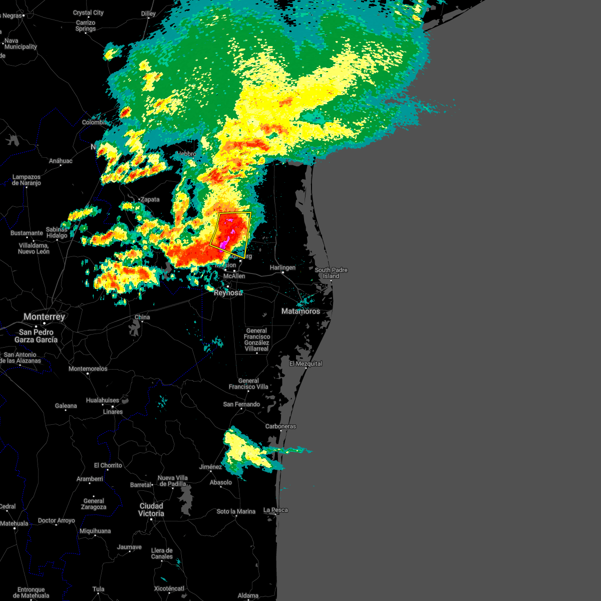 Interactive Hail Maps Hail Map for Edinburg, TX