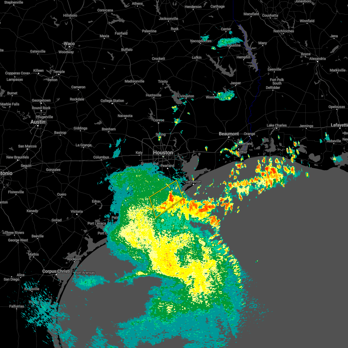 Interactive Hail Maps Hail Map for Clute, TX