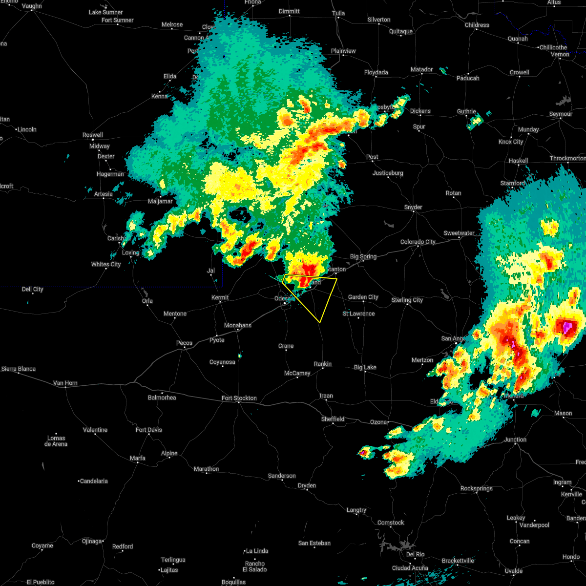 Hail Map for Midland, TX Interactive Hail Maps