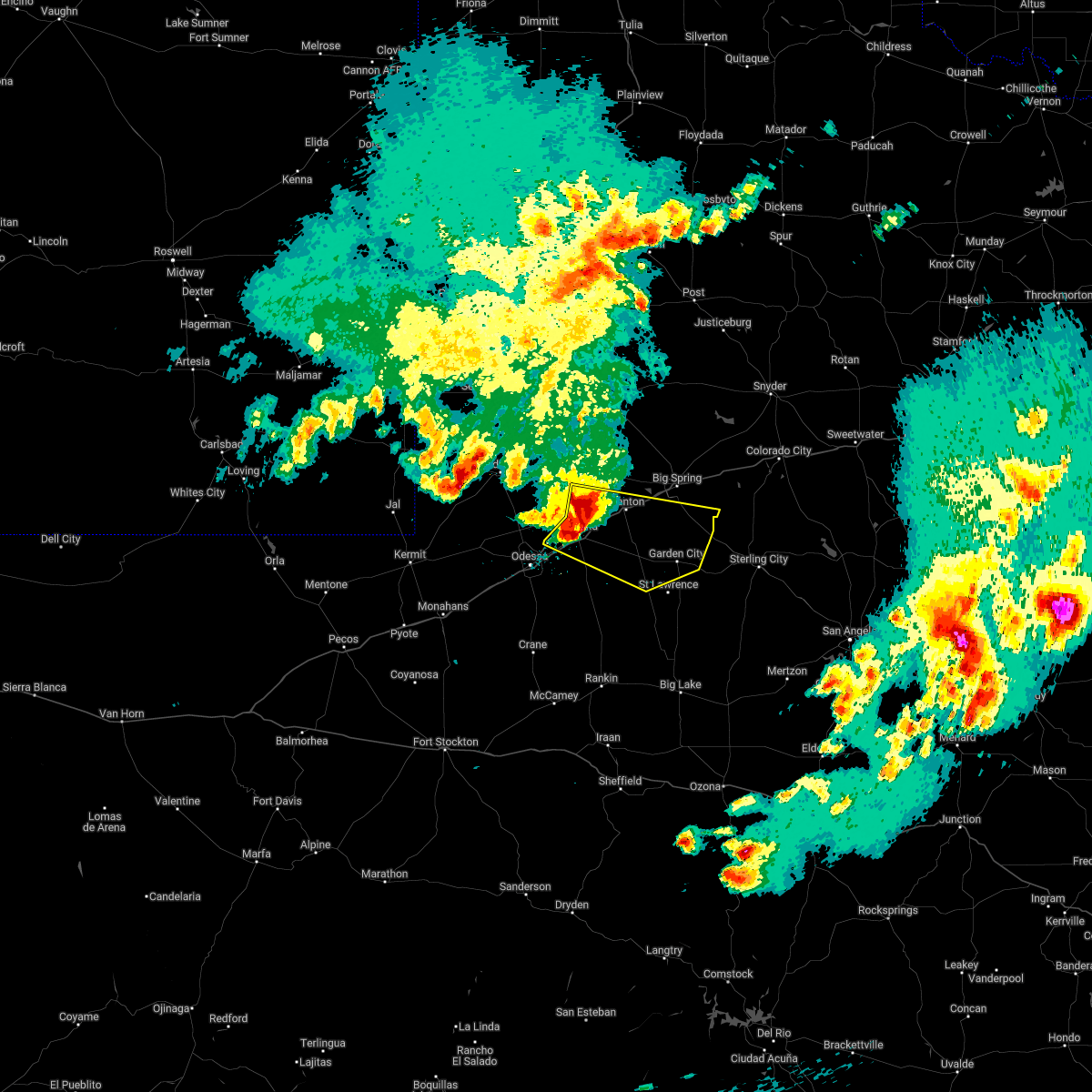 Hail Map for Midland, TX Interactive Hail Maps